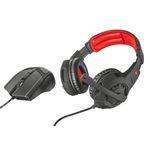 Trust GXT 784 Auricolare Cablato A Padiglione Giocare Nero, Rosso