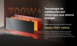 AENO-Infrarot-Heizkorper-Premium-Eco-Smart-LED-GH4S-700W-BK-retail-Interno-Nero-Riscaldatore-ambiente-elettrico-a-infrarossi