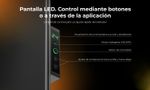 AENO-Infrarot-Heizkorper-Premium-Eco-Smart-LED-GH4S-700W-BK-retail-Interno-Nero-Riscaldatore-ambiente-elettrico-a-infrarossi