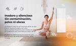 AENO-Infrarot-Heizkorper-Premium-Eco-Smart-LED-GH4S-700W-BK-retail-Interno-Nero-Riscaldatore-ambiente-elettrico-a-infrarossi