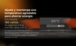 AENO-Infrarot-Heizkorper-Premium-Eco-Smart-LED-GH4S-700W-BK-retail-Interno-Nero-Riscaldatore-ambiente-elettrico-a-infrarossi