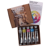 MAIMERI Colori a olio extrafini Primary Set - 20 ml - colori primari (nero, bianco inclusi) - Maimeri - set 5 pezzi