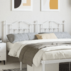 vidaXL-Testiera-in-Metallo-Bianco-160-cm