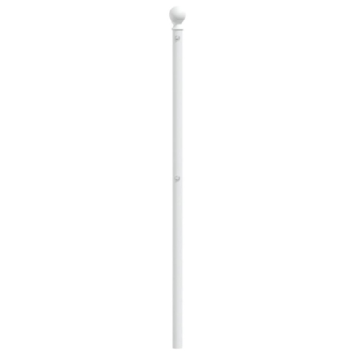 vidaXL-Testiera-in-Metallo-Bianco-160-cm