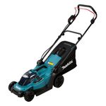 Makita DLM330RM tagliaerba Tagliaerba a spinta Batteria Nero, Blu