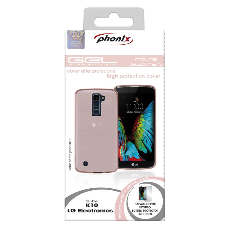 Phonix-LGK10GPQ-custodia-per-cellulare-135-cm--5.3---Cover-Rosa