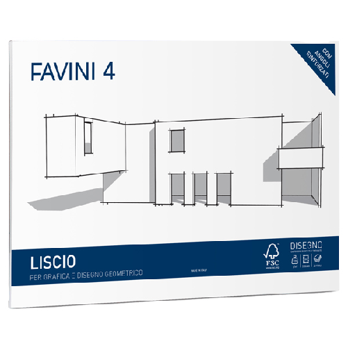 FAVINI ALBUM FAVINI 4 33X48CM 220GR 20FG LISCIO