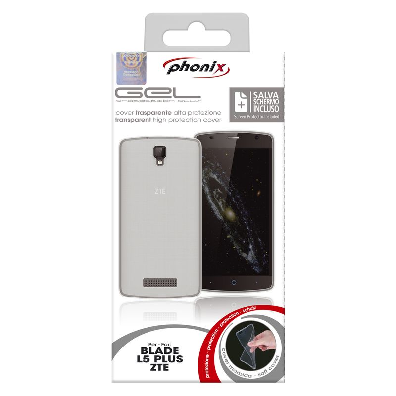 Phonix-ZTL5PGPW-custodia-per-cellulare-127-cm--5---Cover-Trasparente-Bianco