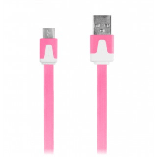 Mizco-3.3ft-Micro-USB---USB-cavo-USB-1-m-USB-2.0-USB-A-Micro-USB-B-Rosa