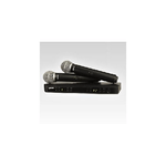 Shure BLX288-PG58 Nero Microfono per palco-spettacolo