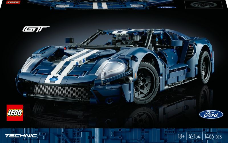 LEGO-Technic-42154-Ford-GT-2022-Kit-Modellino-di-Auto-da-Costruire-per-Adulti-Supercar-in-Scala-1-12-Set-da-Collezione