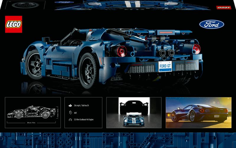 LEGO-Technic-42154-Ford-GT-2022-Kit-Modellino-di-Auto-da-Costruire-per-Adulti-Supercar-in-Scala-1-12-Set-da-Collezione