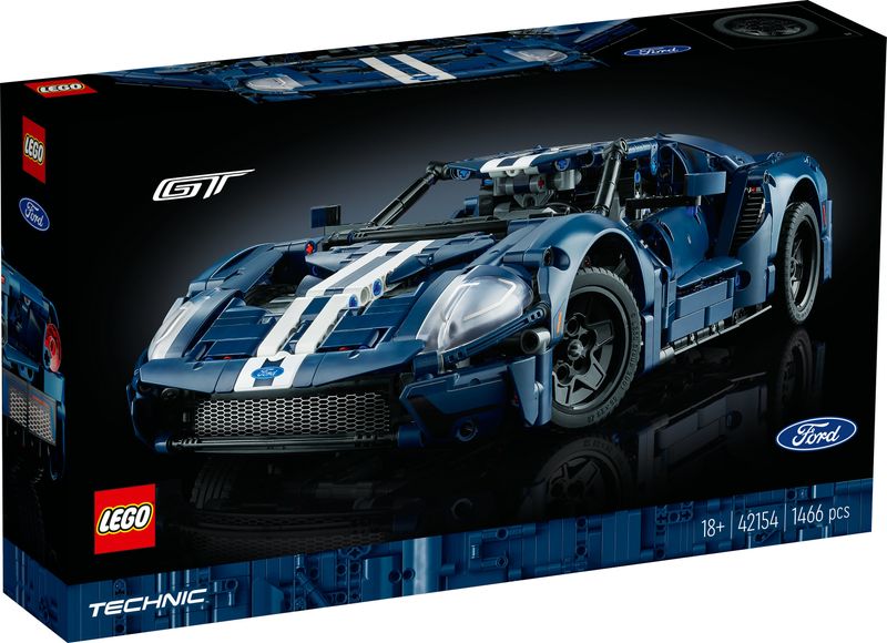 LEGO-Technic-42154-Ford-GT-2022-Kit-Modellino-di-Auto-da-Costruire-per-Adulti-Supercar-in-Scala-1-12-Set-da-Collezione