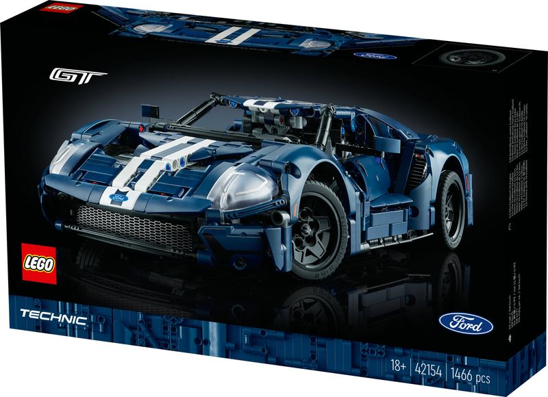 LEGO-Technic-42154-Ford-GT-2022-Kit-Modellino-di-Auto-da-Costruire-per-Adulti-Supercar-in-Scala-1-12-Set-da-Collezione