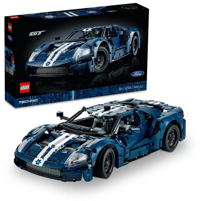 LEGO-Technic-42154-Ford-GT-2022-Kit-Modellino-di-Auto-da-Costruire-per-Adulti-Supercar-in-Scala-1-12-Set-da-Collezione