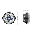 ARCTIC-Alpine-23---Compact-AMD-CPU-Cooler-Processore-Raffreddatore-d-aria-9-cm-Alluminio-Nero-1-pz