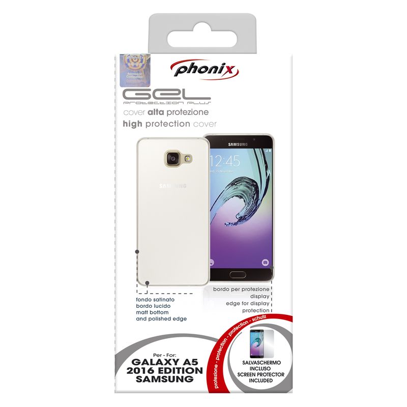 Phonix-SA516GPW-custodia-per-cellulare-132-cm--5.2---Cover-Trasparente