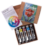 MAIMERI Colori vinilici Polycolor Primary Set - 20 ml - colori primari (nero, bianco inclusi) - Maimeri - set 5 pezzi