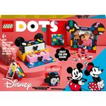 LEGO DOTS 41964 Disney Il KIT Back to School di Topolino e Minnie, Set 6 in 1 con Portagioie e Portafoto, Idea Regalo