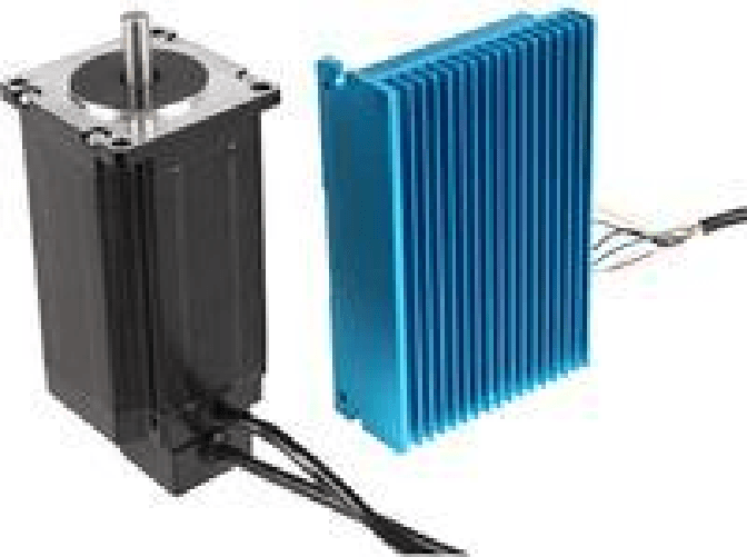 Joy-iT Motore passo-passo Nema23-04cl 3 Nm 42 mA diametro albero 75 mm (Nema23-04cl)