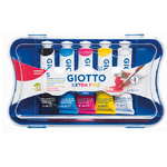 Giotto BOX 5 TUBETTI TEMPERA 21ML GIOTTO TUBO 7 ASSORTITO