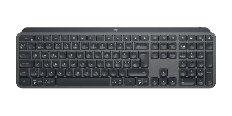 Logitech-Mx-Keys-For-Business-tastiera-Bluetooth-Nordic-Grafite--MX-KEYS-FOR-BUSINESS---GRAPHITE---PAN---NORDIC----Versi