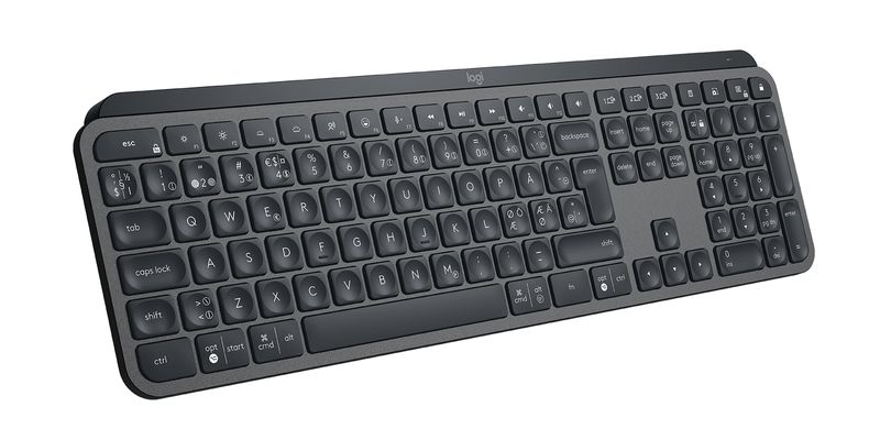 Logitech-Mx-Keys-For-Business-tastiera-Bluetooth-Nordic-Grafite--MX-KEYS-FOR-BUSINESS---GRAPHITE---PAN---NORDIC----Versi