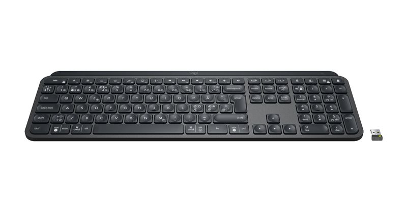 Logitech-Mx-Keys-For-Business-tastiera-Bluetooth-Nordic-Grafite--MX-KEYS-FOR-BUSINESS---GRAPHITE---PAN---NORDIC----Versi
