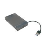 2direct LogiLink AU0037 - Contenitore per HDD/SSD - 2.5 - Serial ATA III - ConnettivitÃÂ  USB - Grigio - Da 3.0 a 2