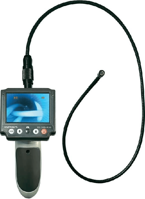 VOLTCRAFT Endoskop BS-300XRSD Sonden-: 8 mm Sonden-Lnge: 183 cm Wechselbare Kamerasonde