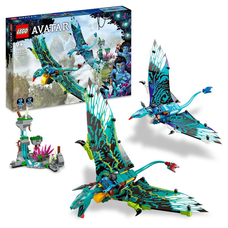 LEGO-Avatar-Il-primo-volo-sulla-Banshee-di-Jake-e-Neytiri