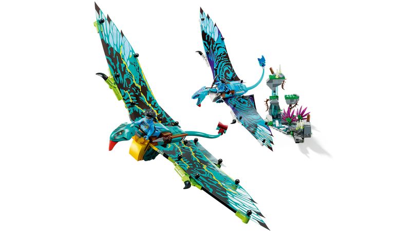 LEGO-Avatar-Il-primo-volo-sulla-Banshee-di-Jake-e-Neytiri