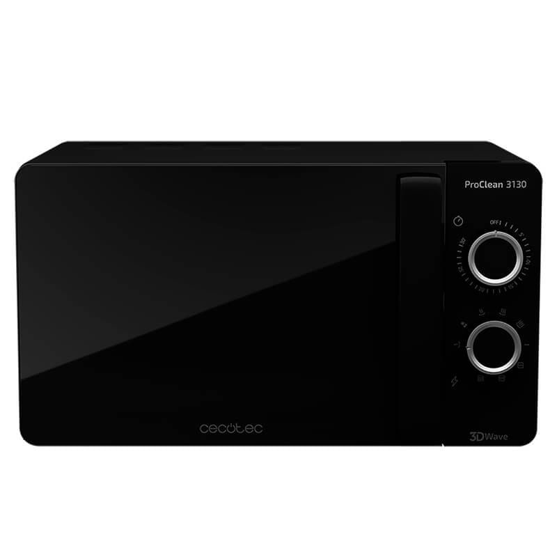 Cecotec-ProClean-3130-Forno-a-Microonde-con-Grill-Capacita--20-Litri-Potenza-700W-Rivestimento-Ready2Clean-e-Tecnologia-3DWave-Nero
