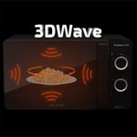 Cecotec-ProClean-3130-Forno-a-Microonde-con-Grill-Capacita--20-Litri-Potenza-700W-Rivestimento-Ready2Clean-e-Tecnologia-3DWave-Nero