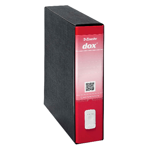 DOX Registratore Dox 9 rosso 35x31,5cm dorso 8cm Esselte