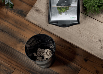 LEITZ-Cestino-gettacarte-15L-nero-Leitz-Recycle