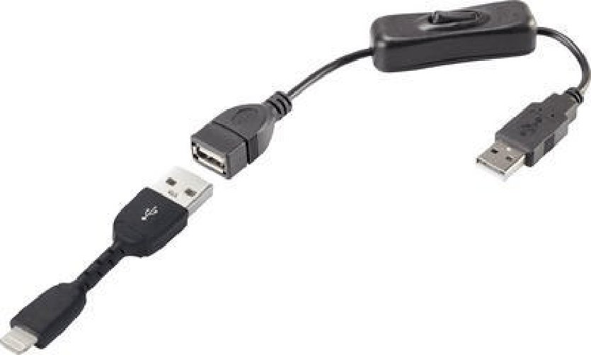 Renkforce Apple iPad/iPhone/iPod Anschlusskabel [1x USB 2.0 Stecker A - 1x Apple Lightning-Stecker] 0