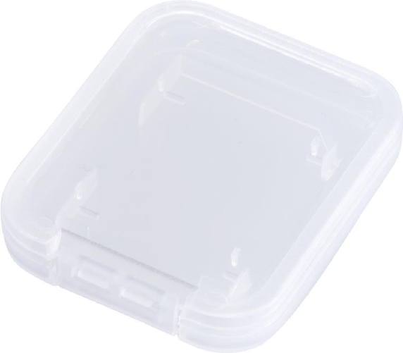 Hama 00095989 custodia per scheda di memoria 1 schede Polipropilene (PP) Trasparente