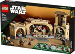 LEGO-Star-Wars-75326-La-Sala-del-Trono-di-Boba-Fett-Jabba-con-7-Minifigure-Guerre-Stellari-Giochi-per-Bambini-di-9--Anni