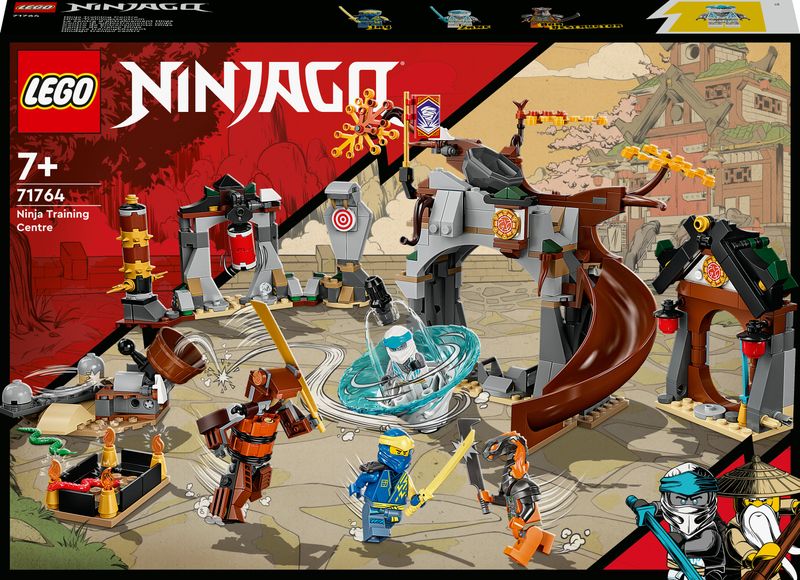 LEGO-NINJAGO-71764-Centro-di-Addestramento-Ninja-Allenamento-Piccoli-Maestri-di-Spinner-Spinjitzu-Trottola-Giocattolo