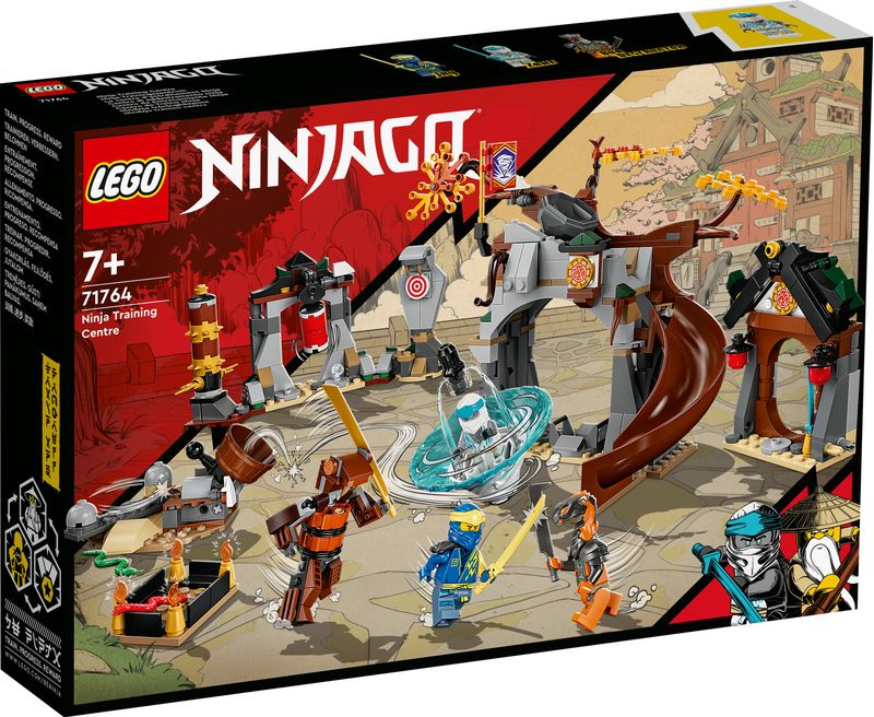 LEGO-NINJAGO-71764-Centro-di-Addestramento-Ninja-Allenamento-Piccoli-Maestri-di-Spinner-Spinjitzu-Trottola-Giocattolo