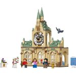 LEGO Harry Potter 76398 Ala dell’infermeria di Hogwarts, con Minifigure Ron Weasley e Hermione Granger