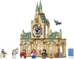 LEGO-Harry-Potter-76398-Ala-dell’infermeria-di-Hogwarts-con-Minifigure-Ron-Weasley-e-Hermione-Granger-Torre-dell-Orologio