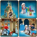 LEGO-Harry-Potter-76398-Ala-dell’infermeria-di-Hogwarts-con-Minifigure-Ron-Weasley-e-Hermione-Granger-Torre-dell-Orologio