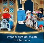 LEGO-Harry-Potter-76398-Ala-dell’infermeria-di-Hogwarts-con-Minifigure-Ron-Weasley-e-Hermione-Granger-Torre-dell-Orologio