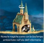 LEGO-Harry-Potter-76398-Ala-dell’infermeria-di-Hogwarts-con-Minifigure-Ron-Weasley-e-Hermione-Granger-Torre-dell-Orologio