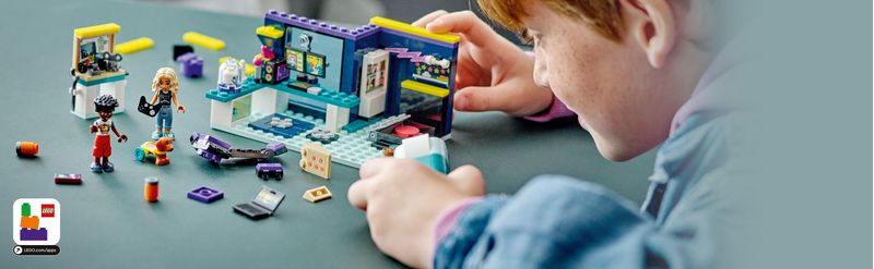 LEGO-Friends-La-cameretta-di-Nova