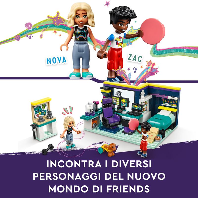 LEGO-Friends-La-cameretta-di-Nova