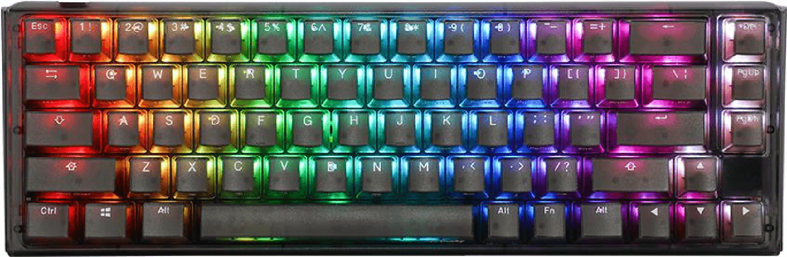 Ducky One 3 Aura Black SF Gaming Tastatur, RGB LED - Gateron Baby Kangaroo (US) (DKON2167ST