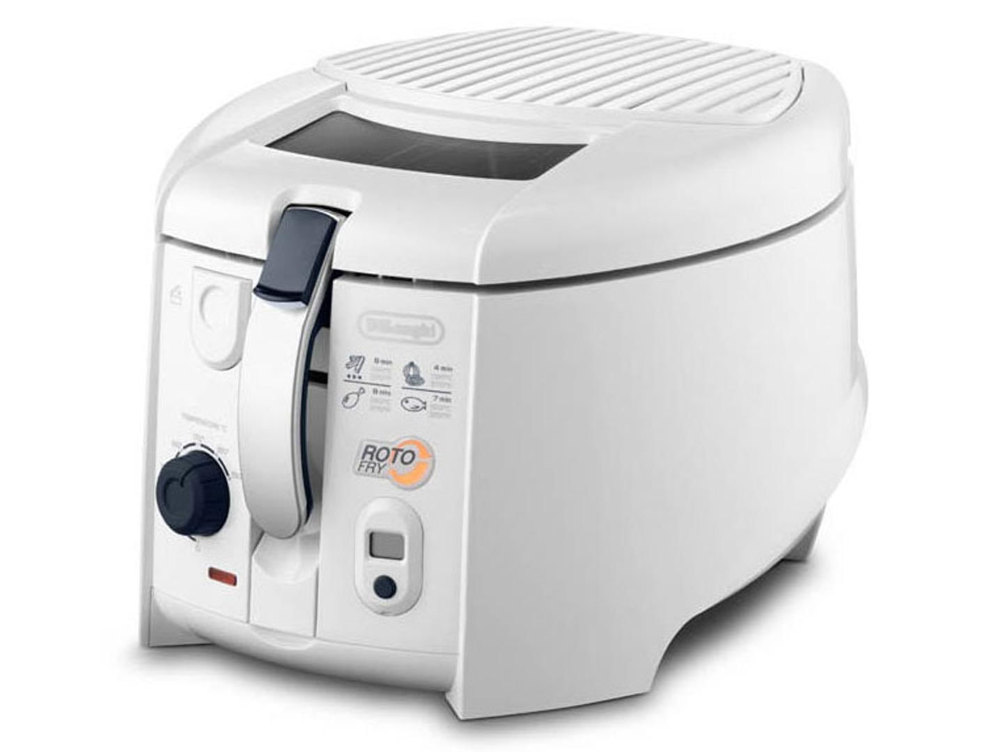 De'Longhi DeLonghi F28533.W1 Friggitrice 1.3 Litri 1800W Cestello Rotante Vasca Estraibile